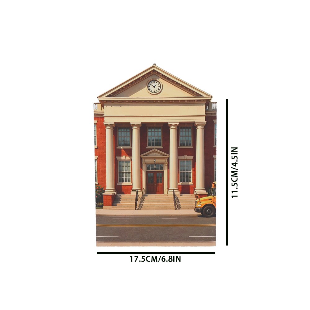 Back To School Double Door 3D Pop Up Card