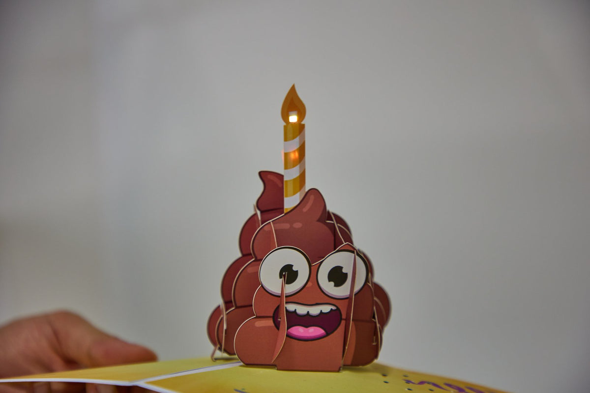 LED Lights & Music Fun Birthday 3D Pop Up Card