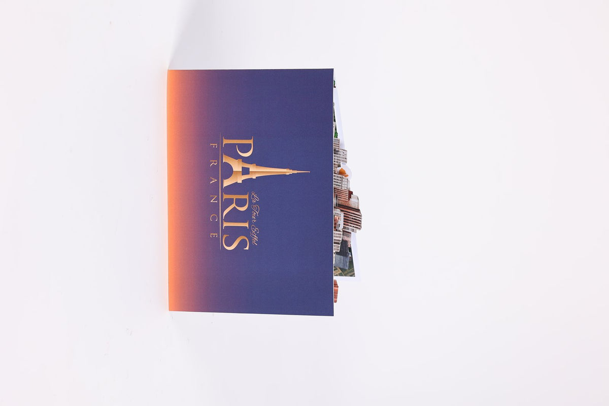 Eiffel Tower 3D Pop Up Card