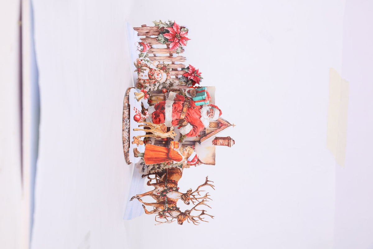 Vintage Santa Claus Greeting Card