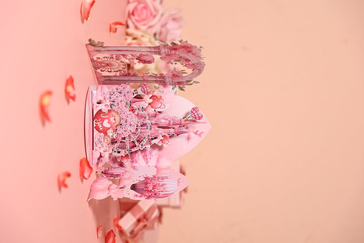 Valentine's Day Double Door Pop Up Card