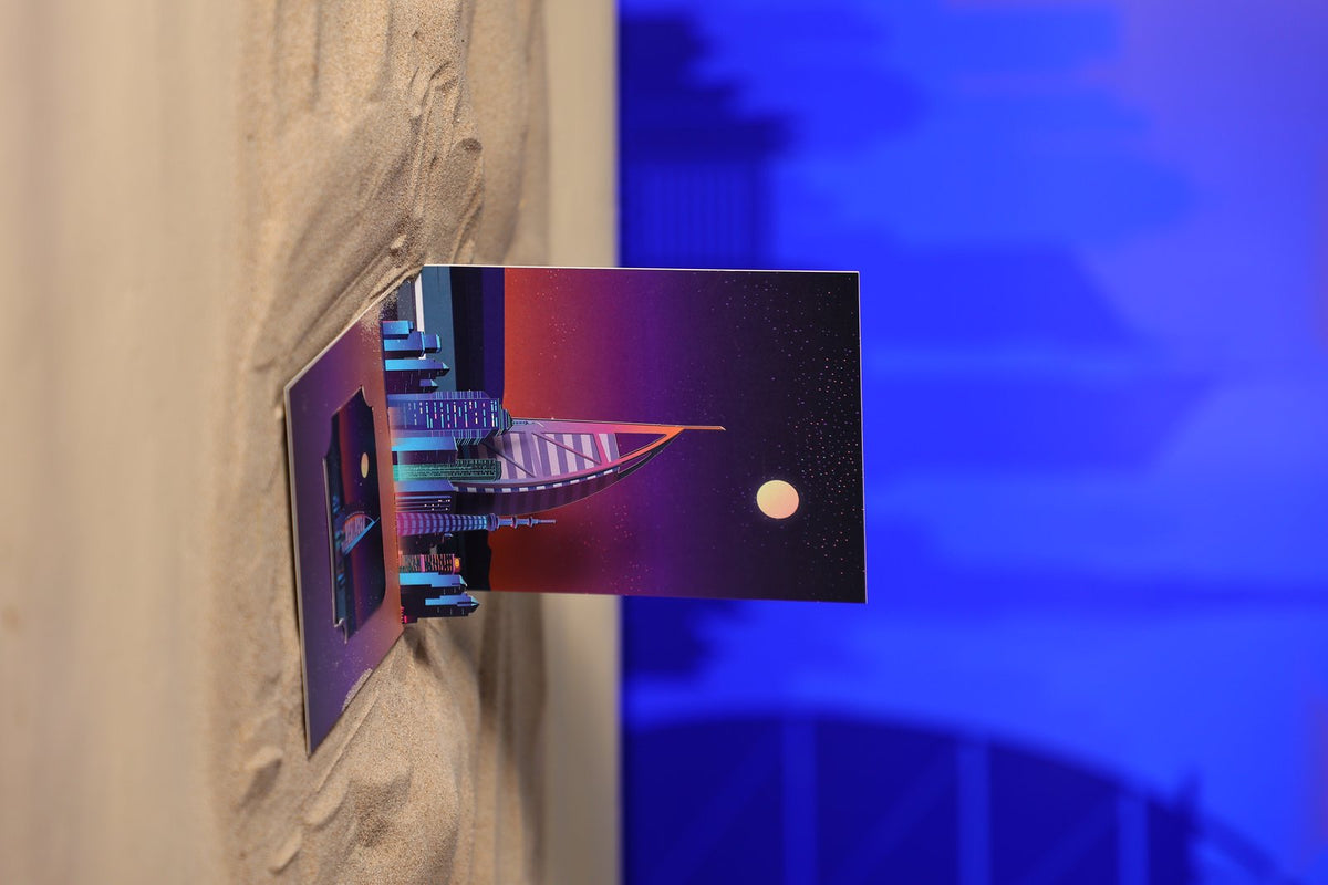 Dubai Burj Al Arab 90° 3D Pop Up Card