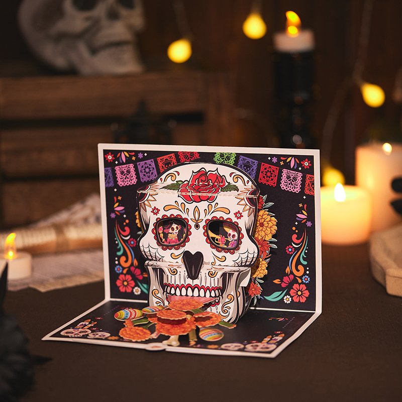 Day Of The Dead Greeting Card