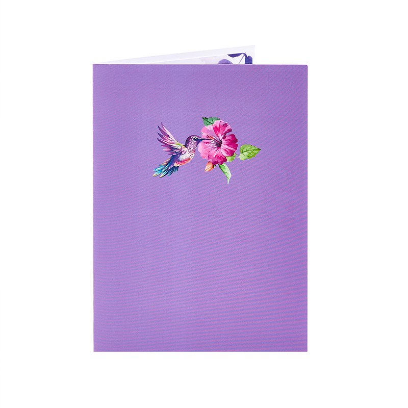 Hummingbird 3D Pop Up Card