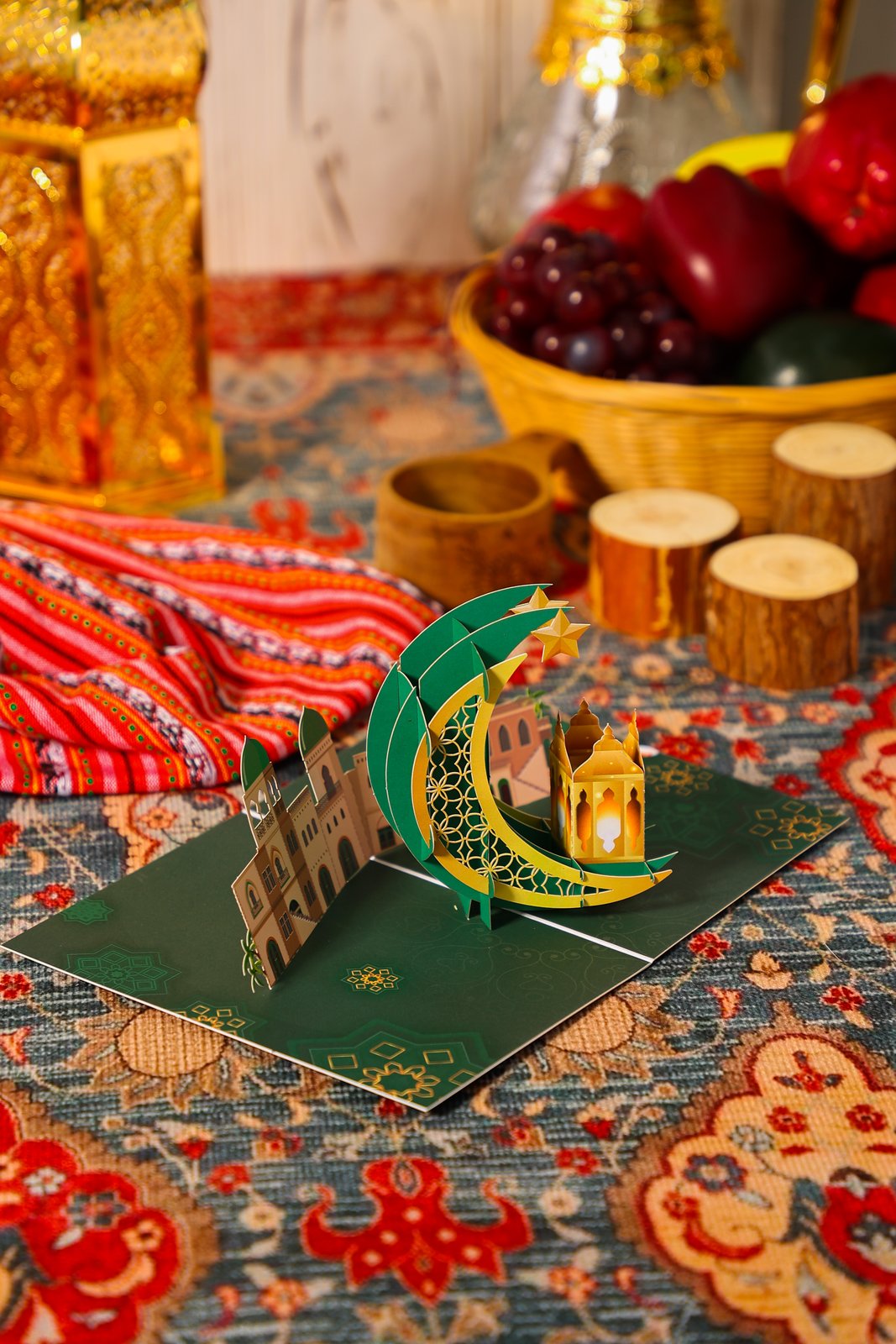 Eid Mubarak Light Greeting Card