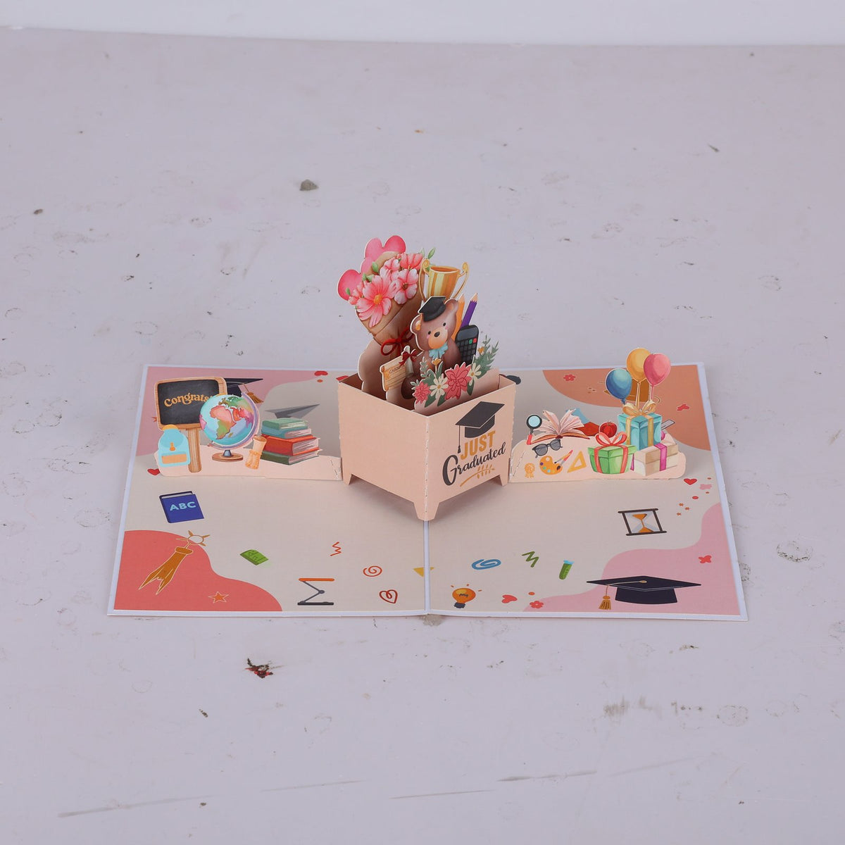 Graduation Season 90° 3D Pop Up Card