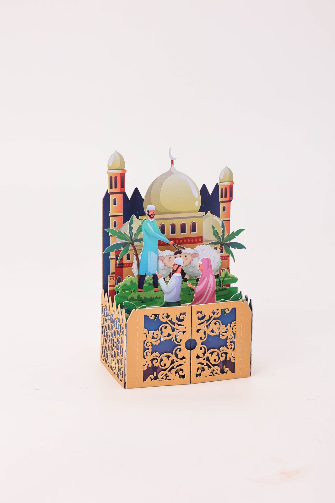 Muslim Festival 3D Pop Up Card