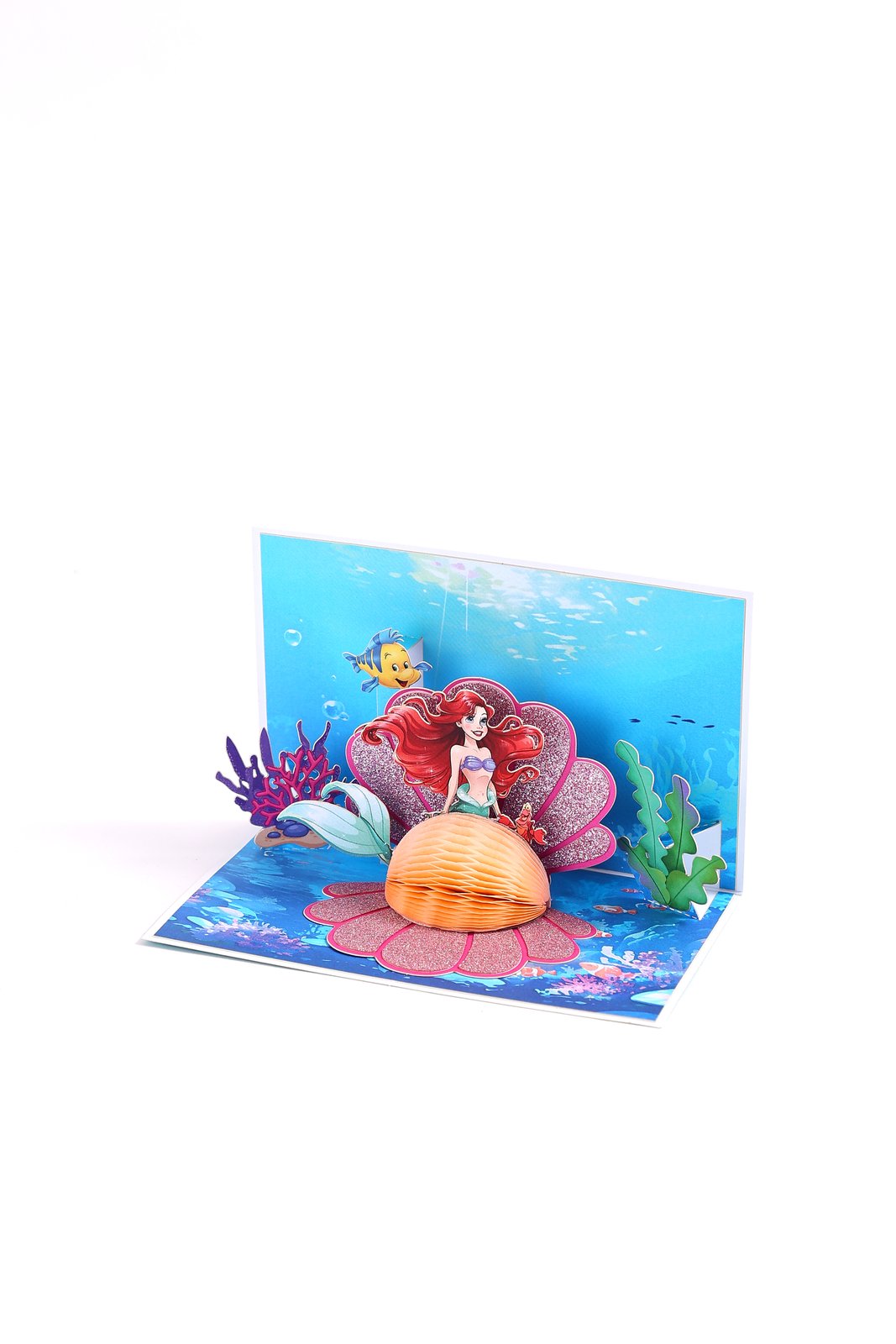 Little Mermaid Pearl 3D Pop Up Card
