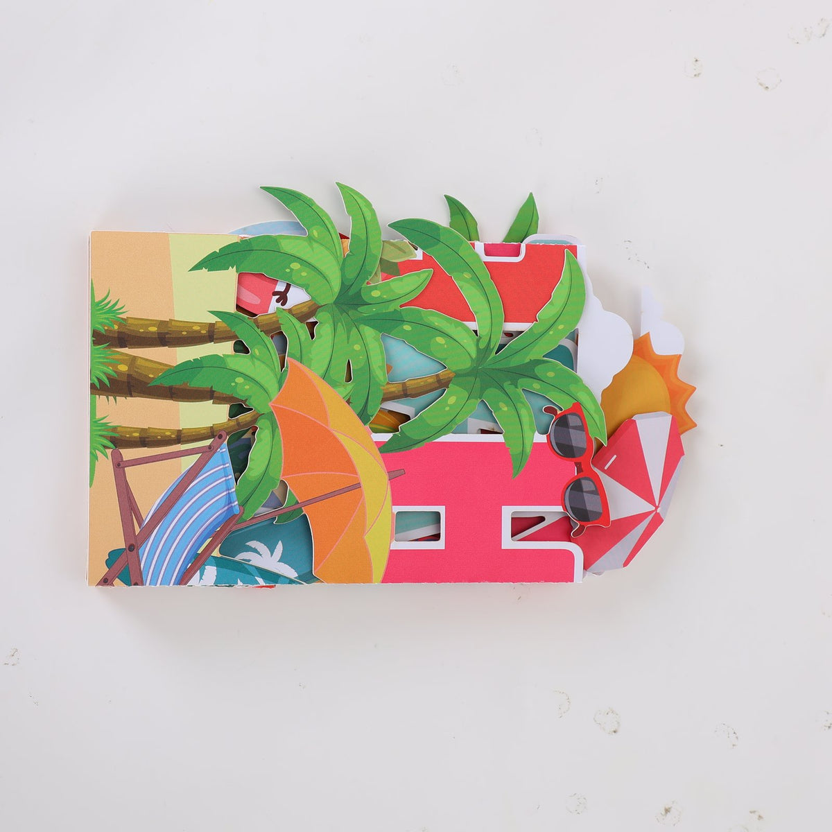 Summer Happy Slim Card