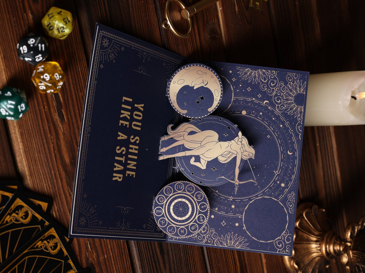 Sagittarius Birthday Greeting Card