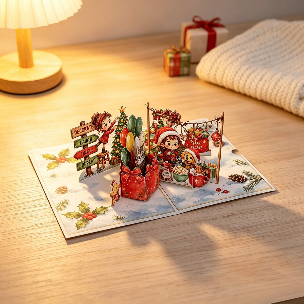 Christmas Gift Greeting Card