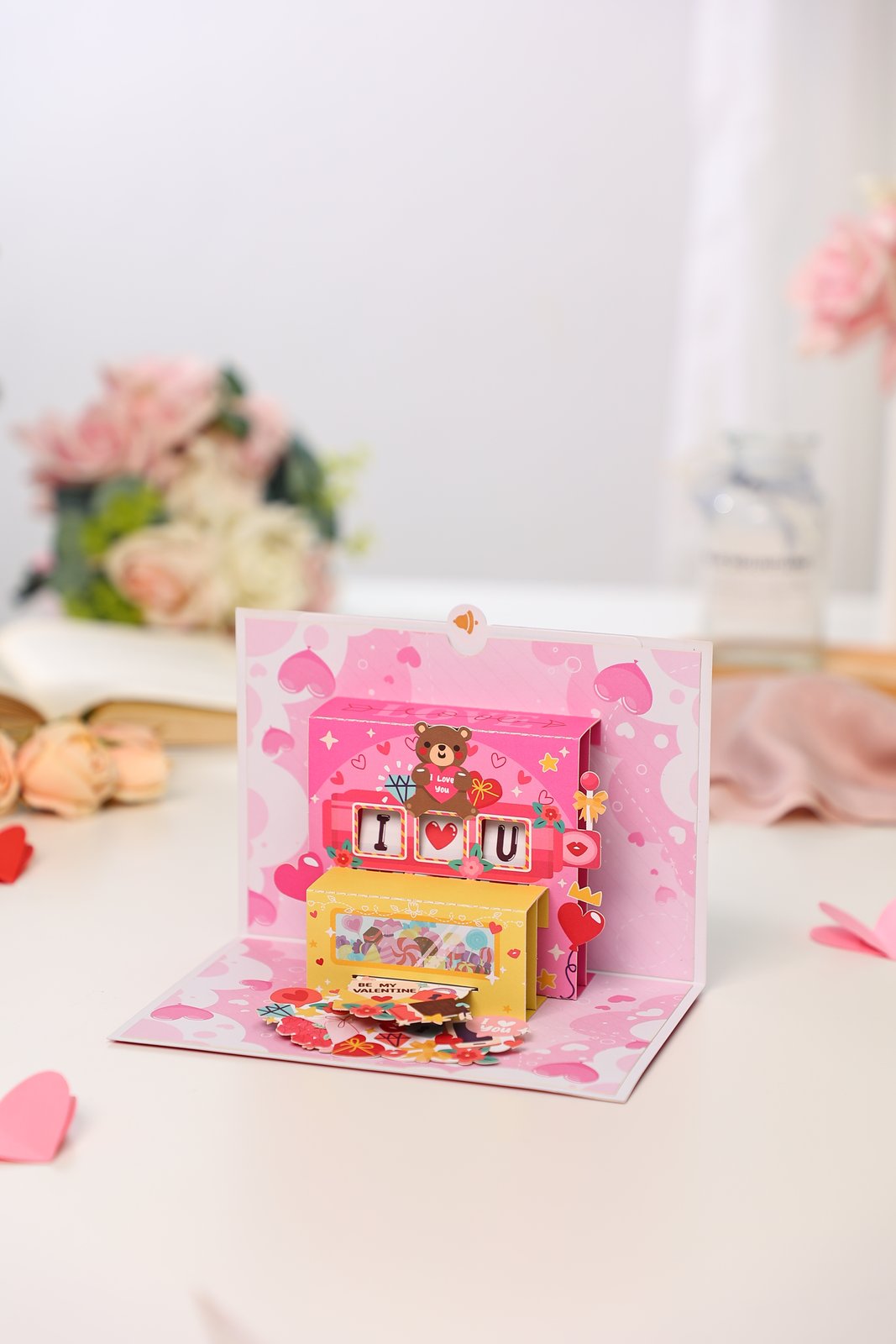 Valentine Game Console Pop Up Card