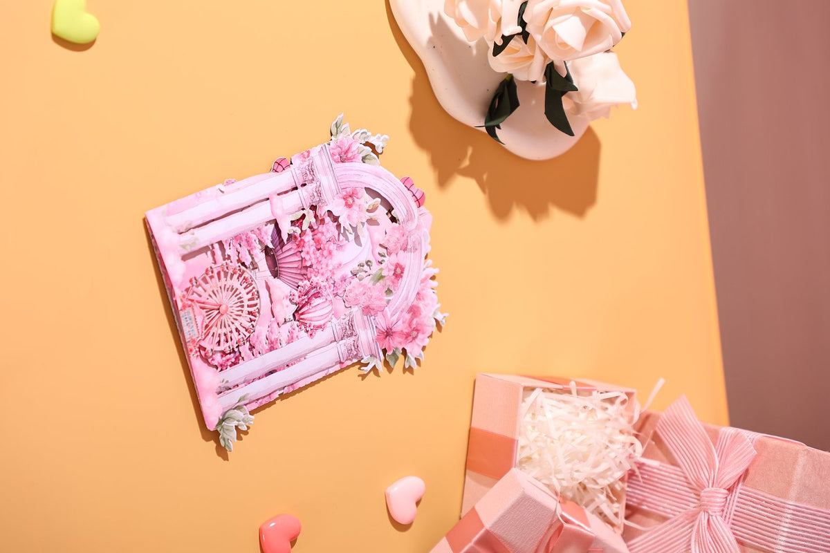 Valentine's Day Double Door Pop Up Card
