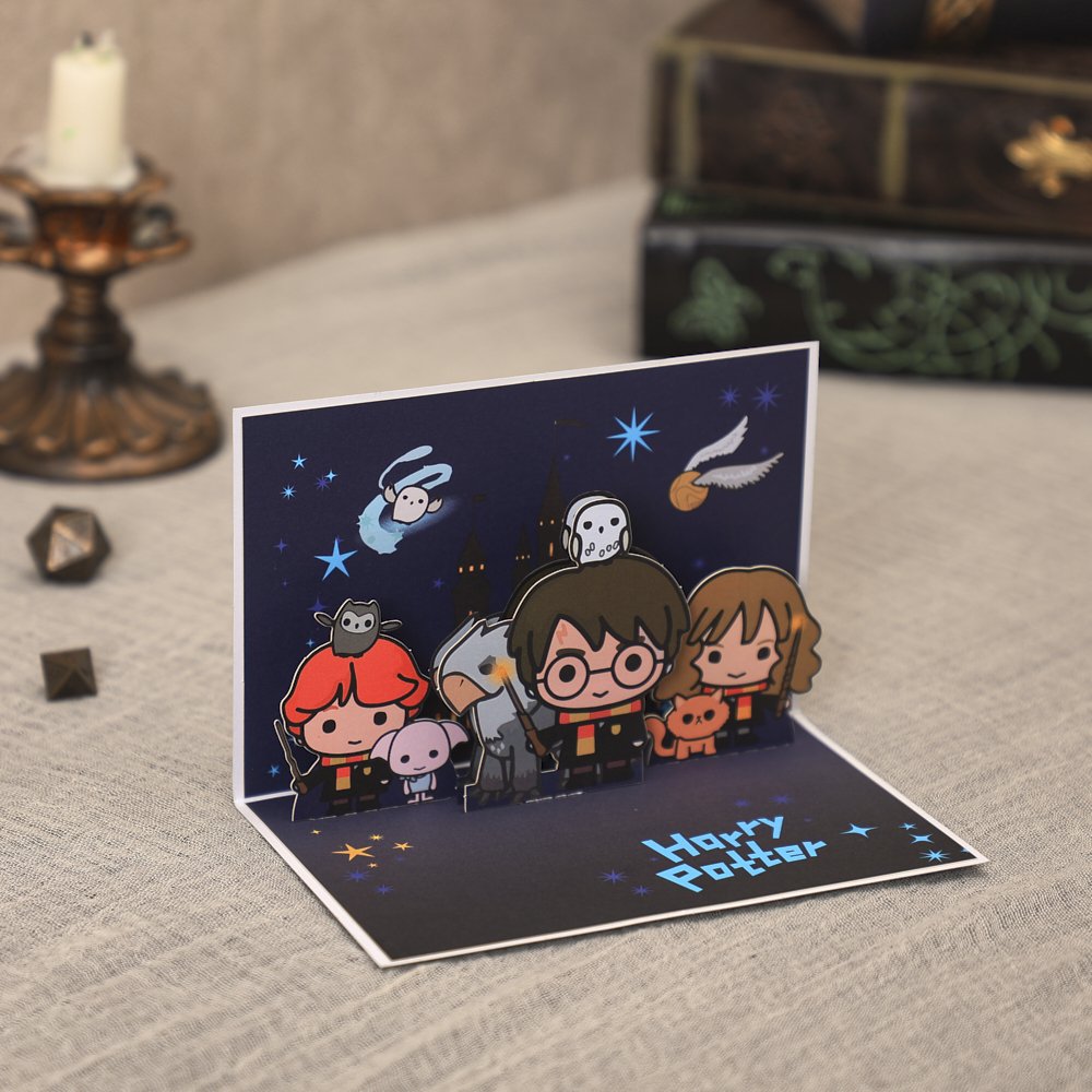 Owl Birthday Flip Pop Up Card