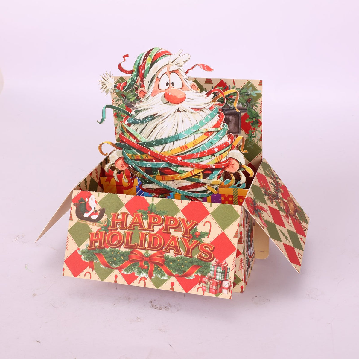 Santa Claus Box Card