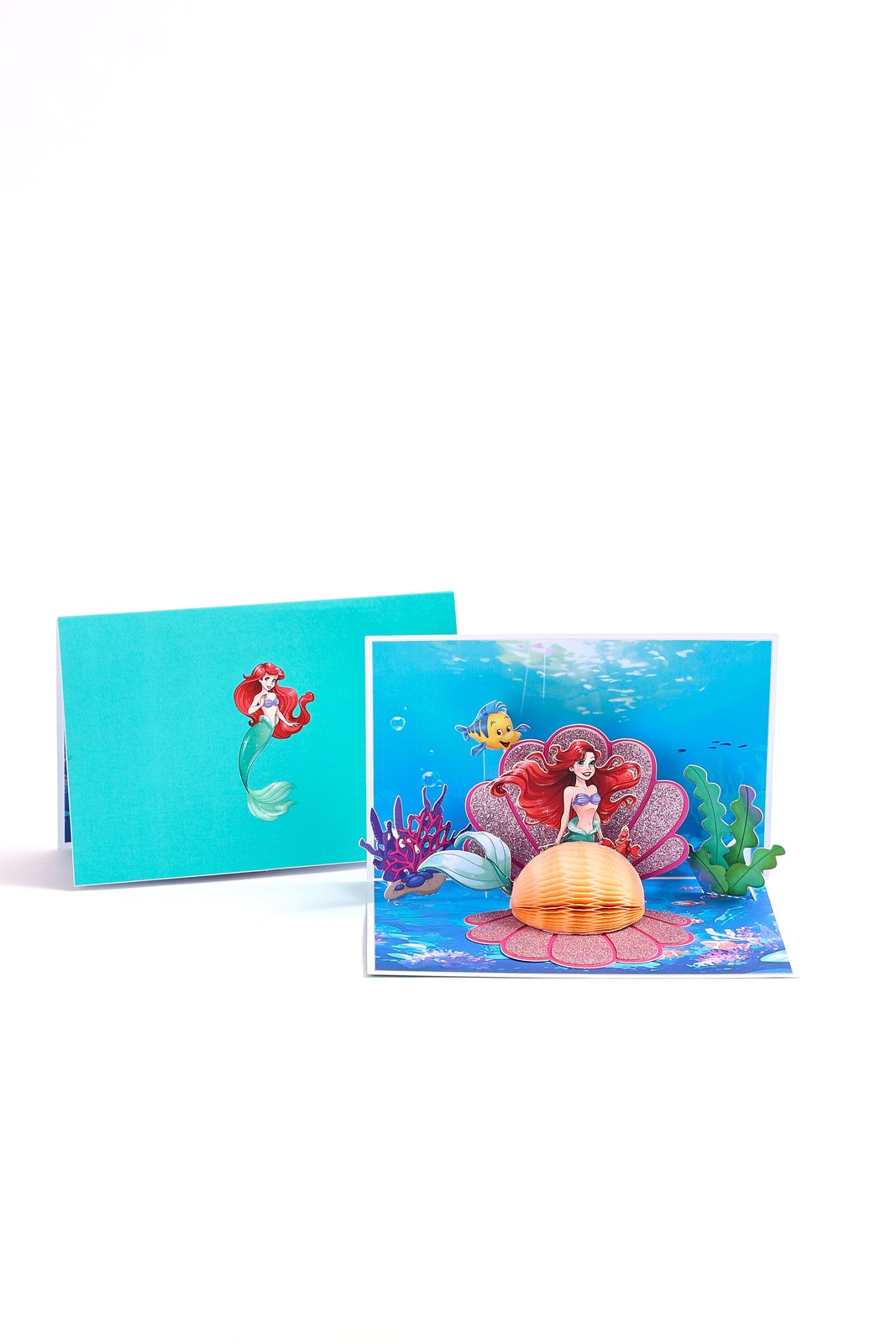 Little Mermaid Pearl 3D Pop Up Card