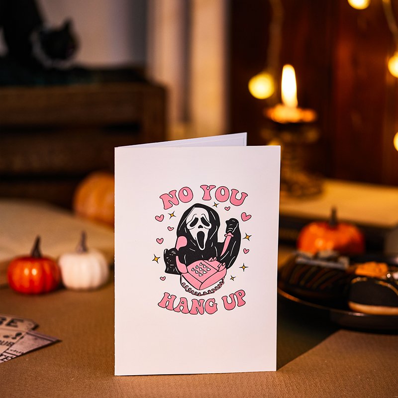 You Hang Up First Pop Up Card