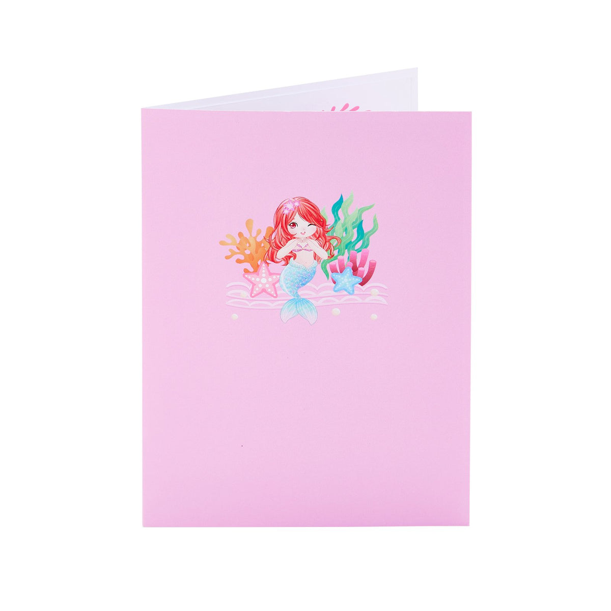Little Mermaid Cake 3D Pop Up Card