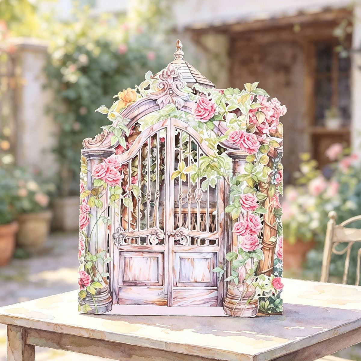 Garden Pop Up Card
