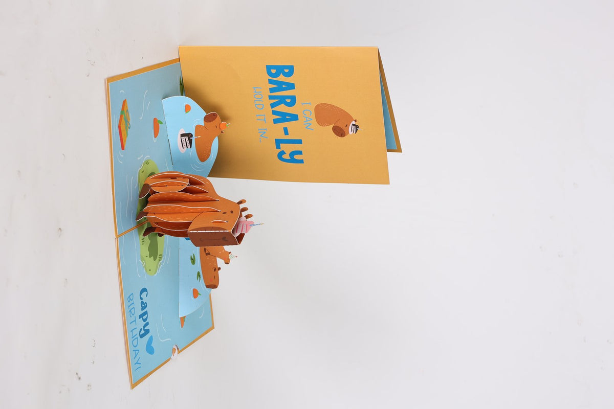 Capybara Greeting Card