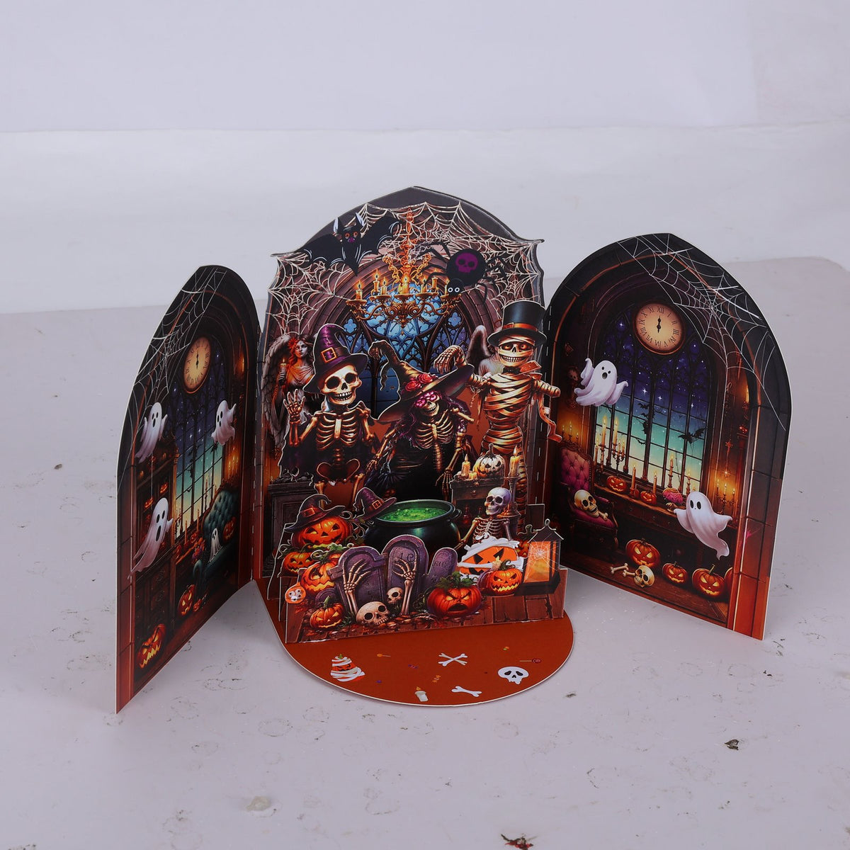 Halloween Double Door 3D Pop Up Card