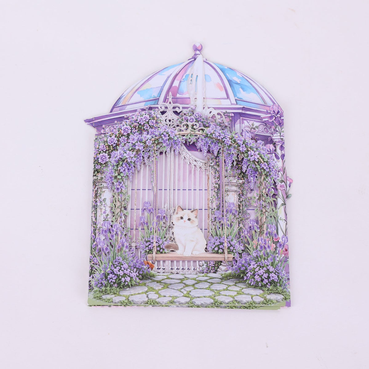 Garden Double Door Pop Up Card