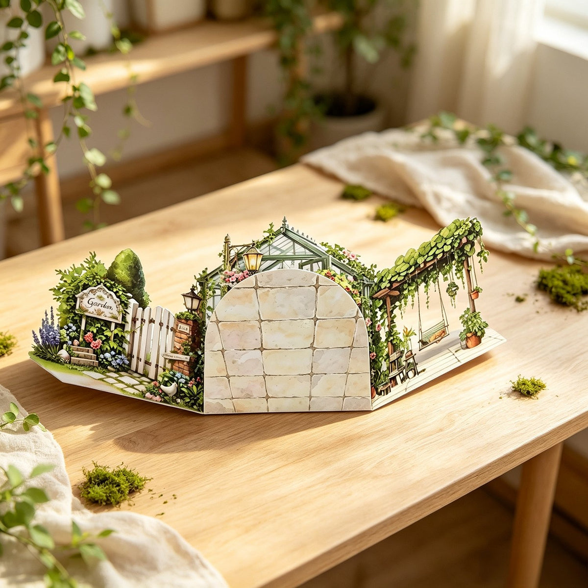 Garden Double Door Card