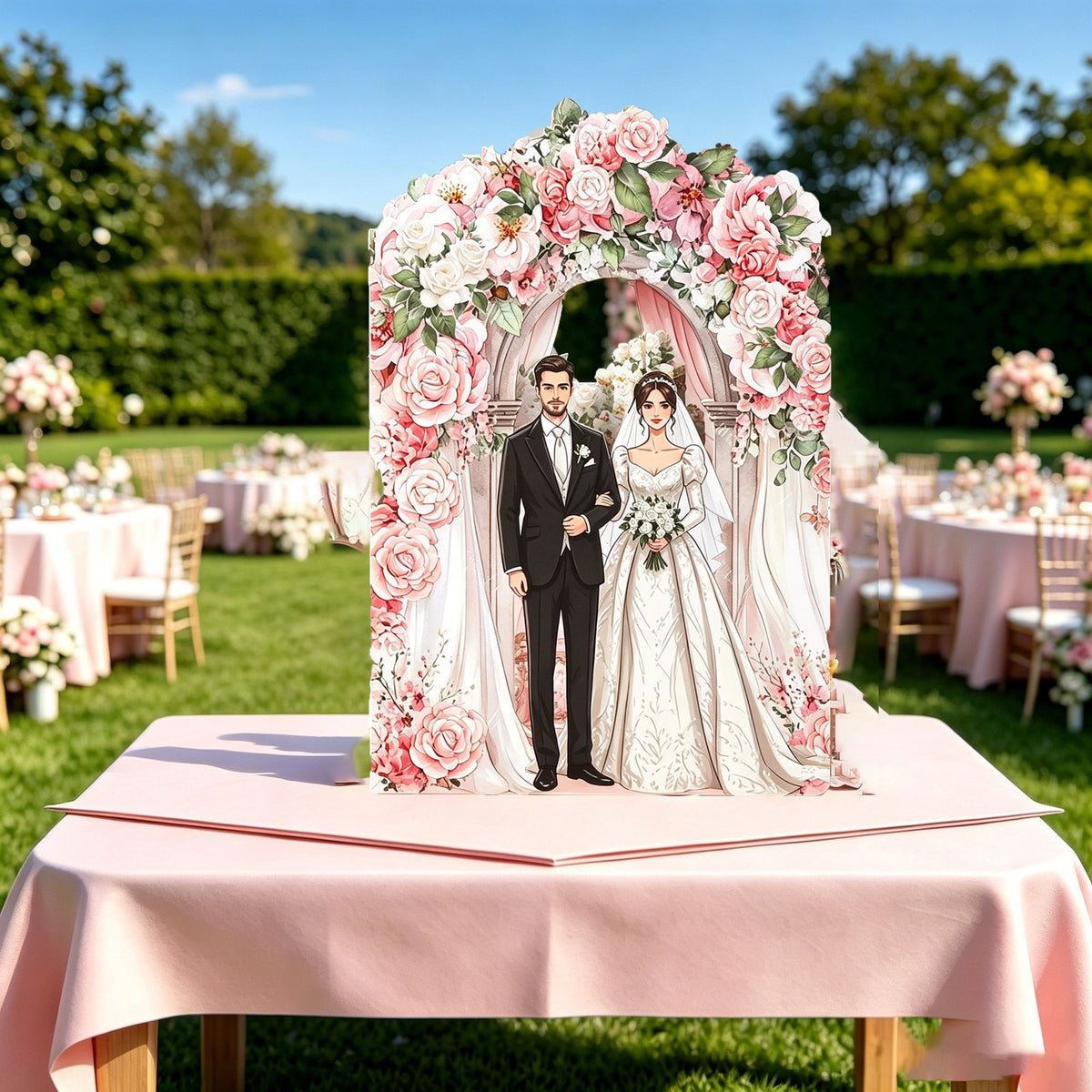 Wedding Pop Up Card