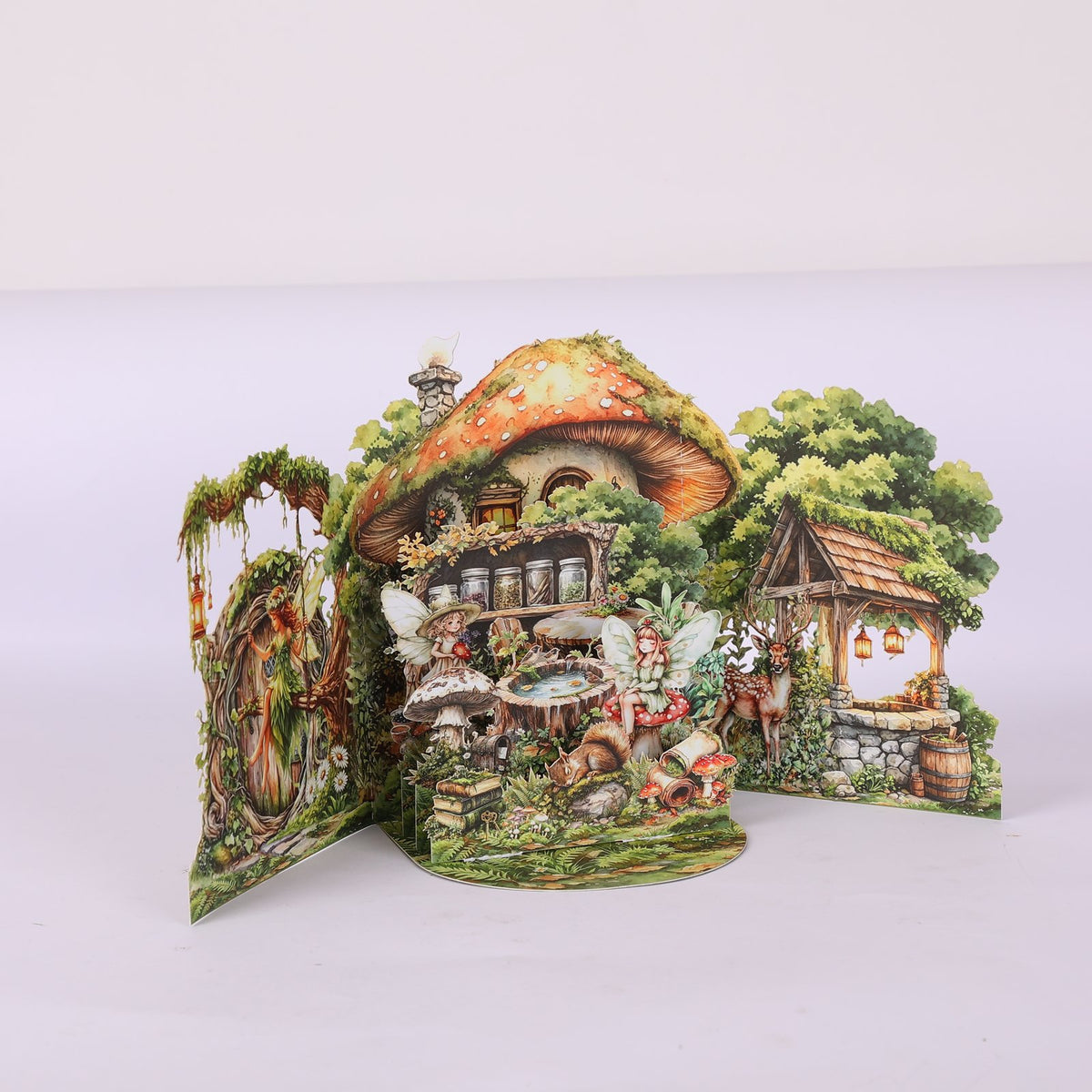 Forest Double Door Card