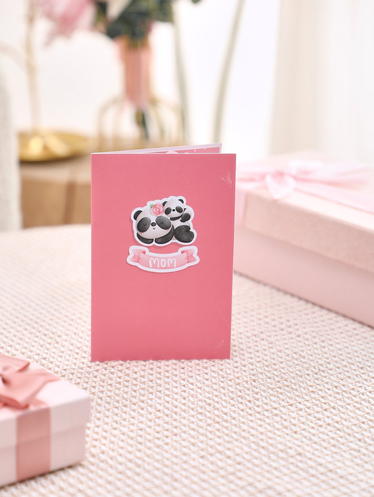 Panda Mother's Day Greeting Card