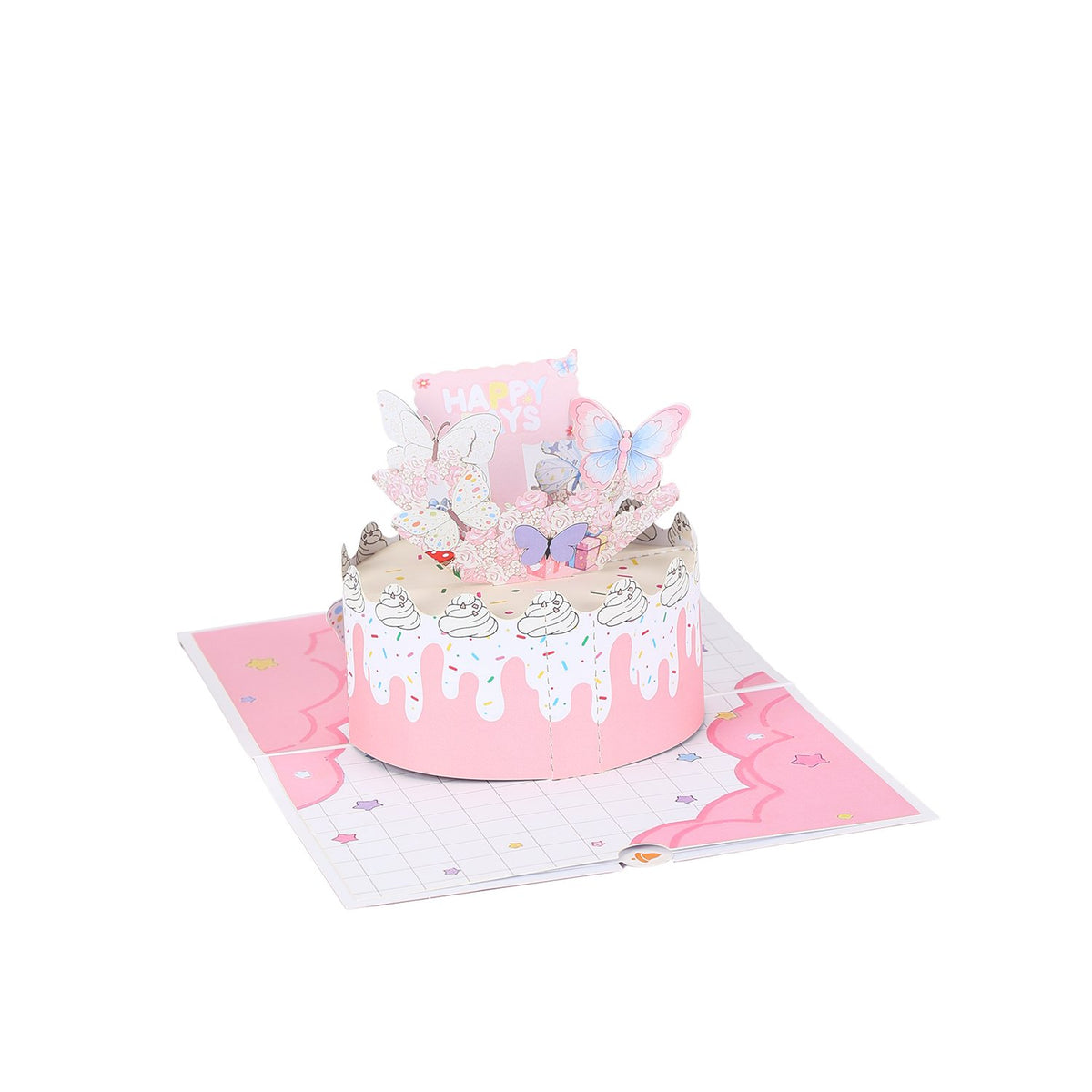 Cake 3D Pop Up Card