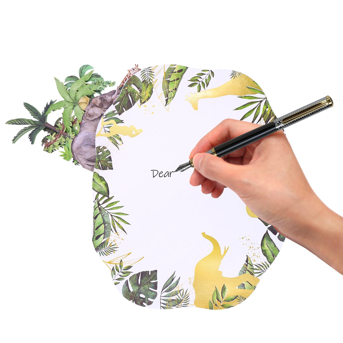 Wild Animals 3D Pop Up Card
