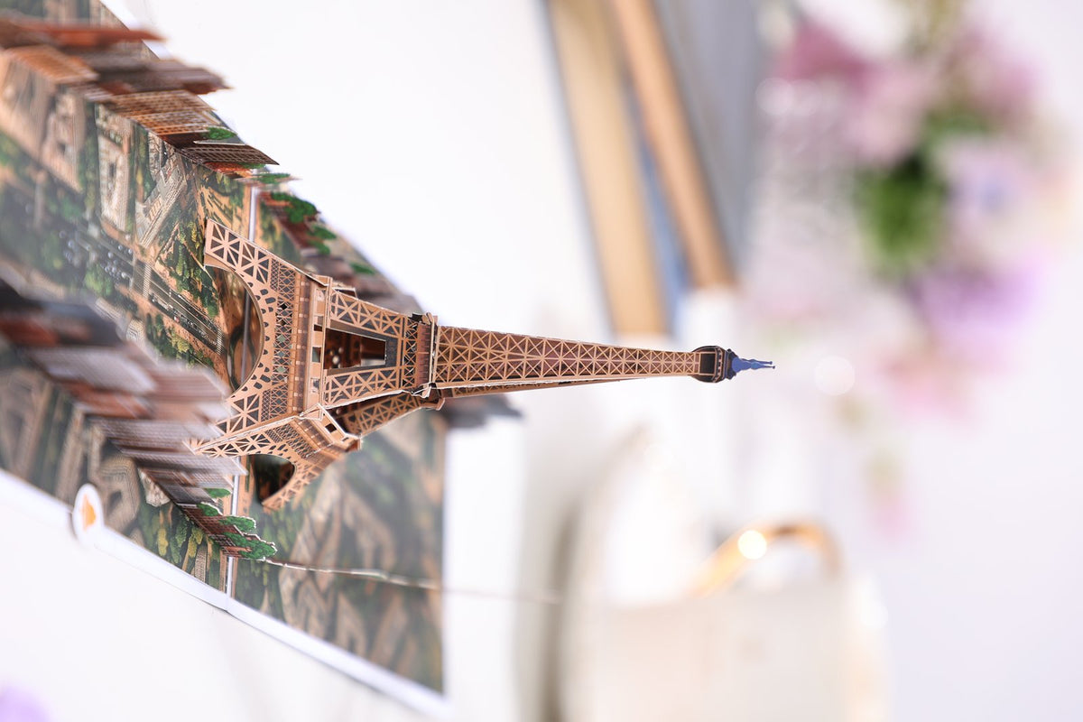 Eiffel Tower 3D Pop Up Card