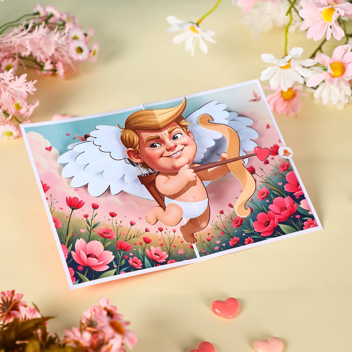 Cupid Wings Greeting Card