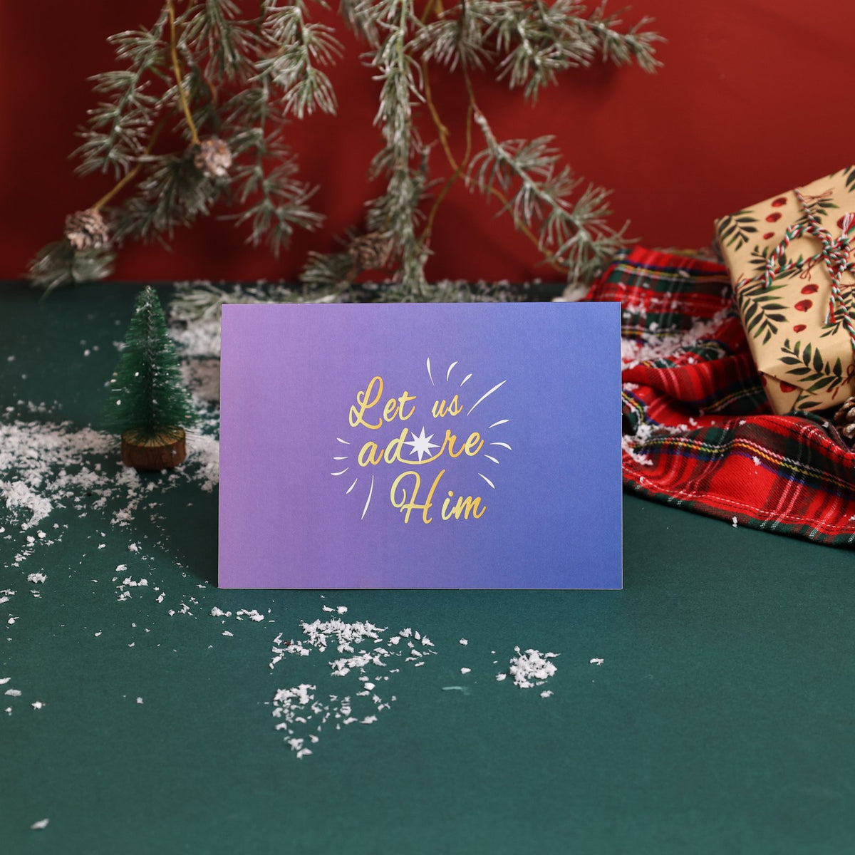 Nativity 90° 3D Pop Up Card