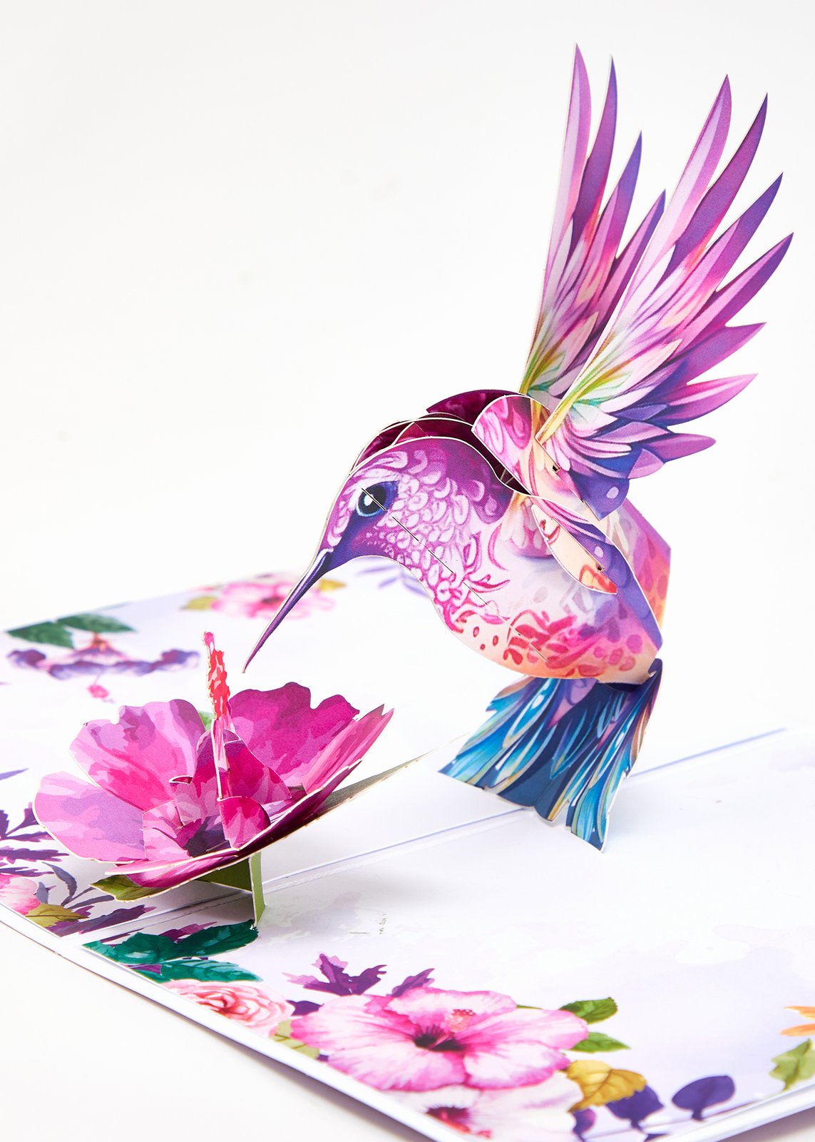 Hummingbird 3D Pop Up Card