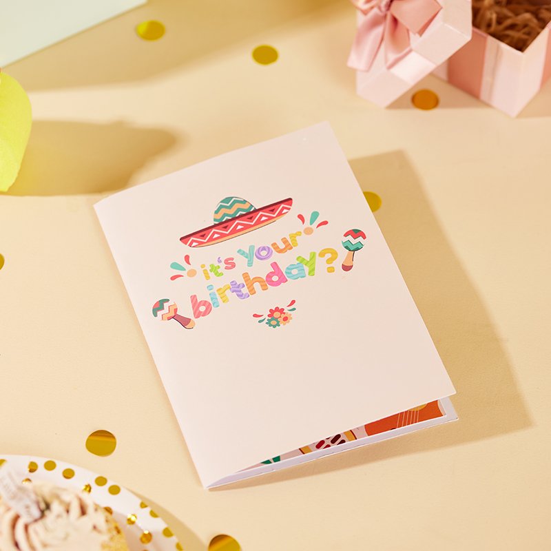 Taco Happy Birthday Music Greeting Card