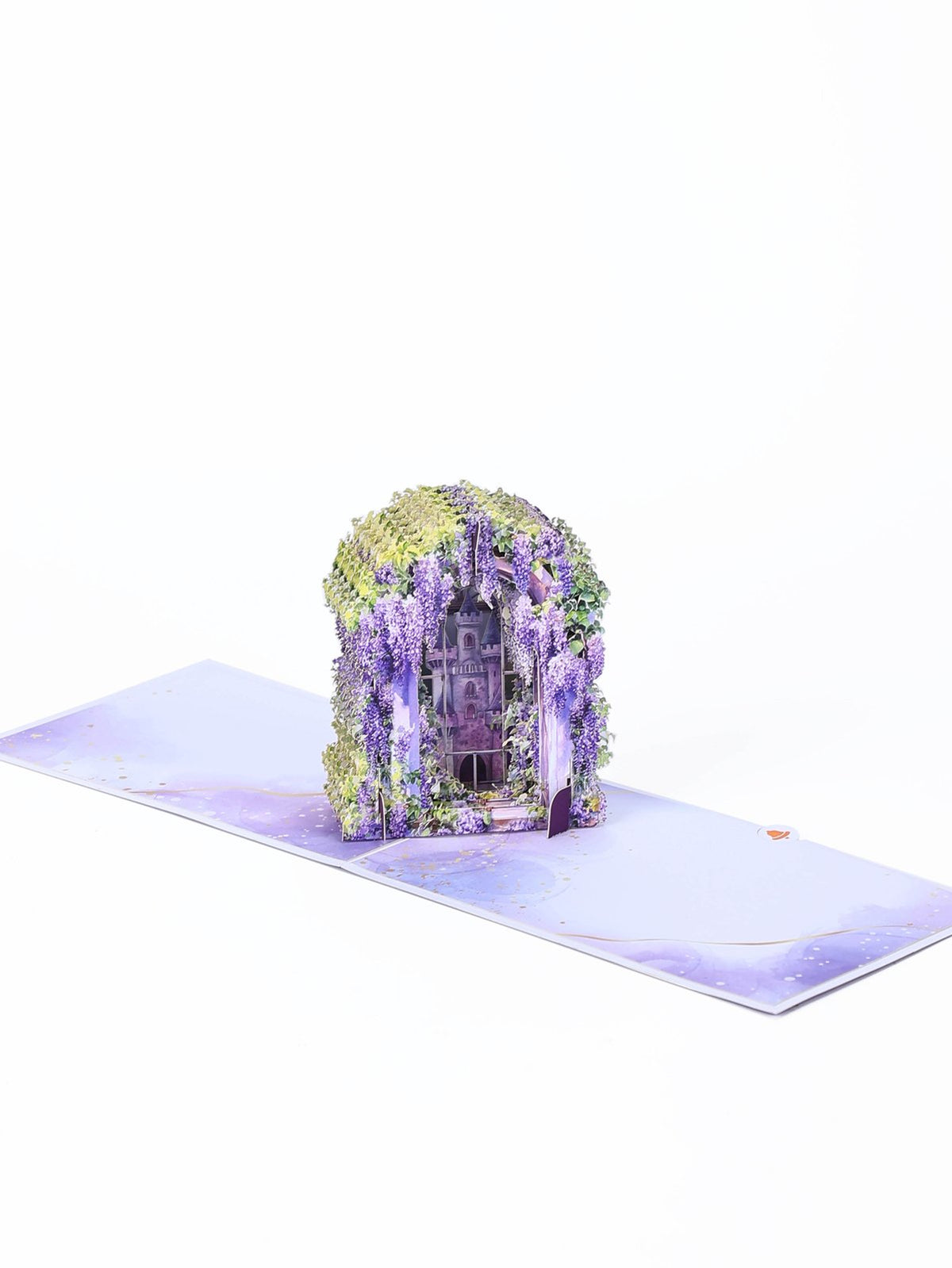 Wisteria Window Greeting Card
