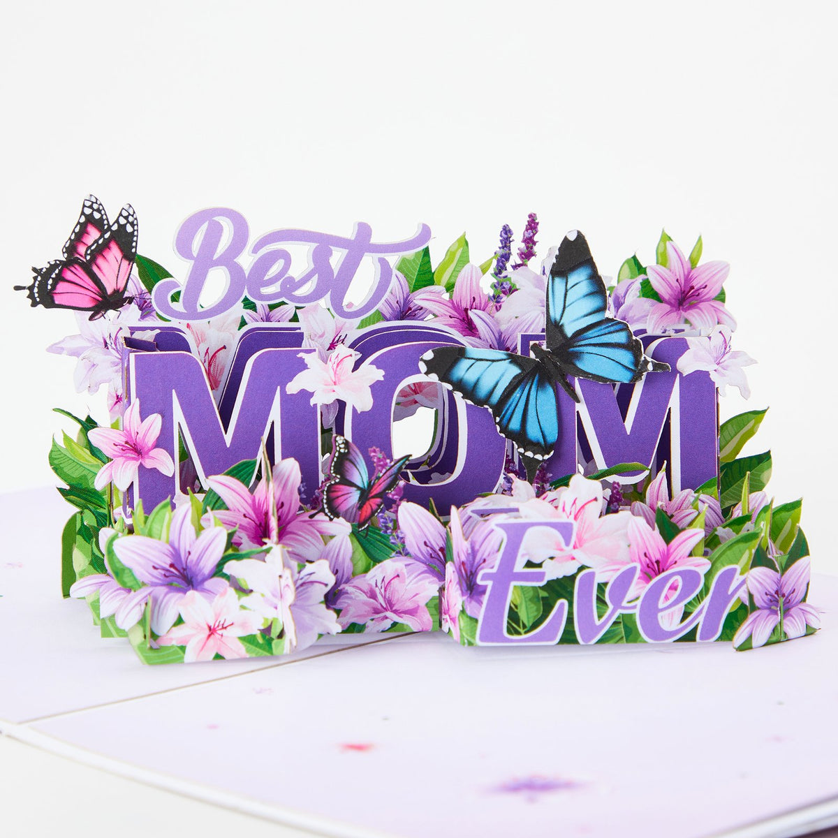 World's Best Mom Pop Up Card