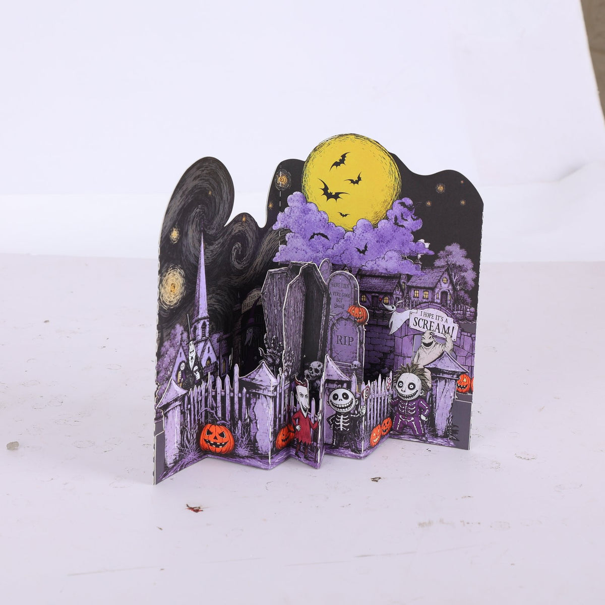 Halloween Comic 3D Pop Up Card