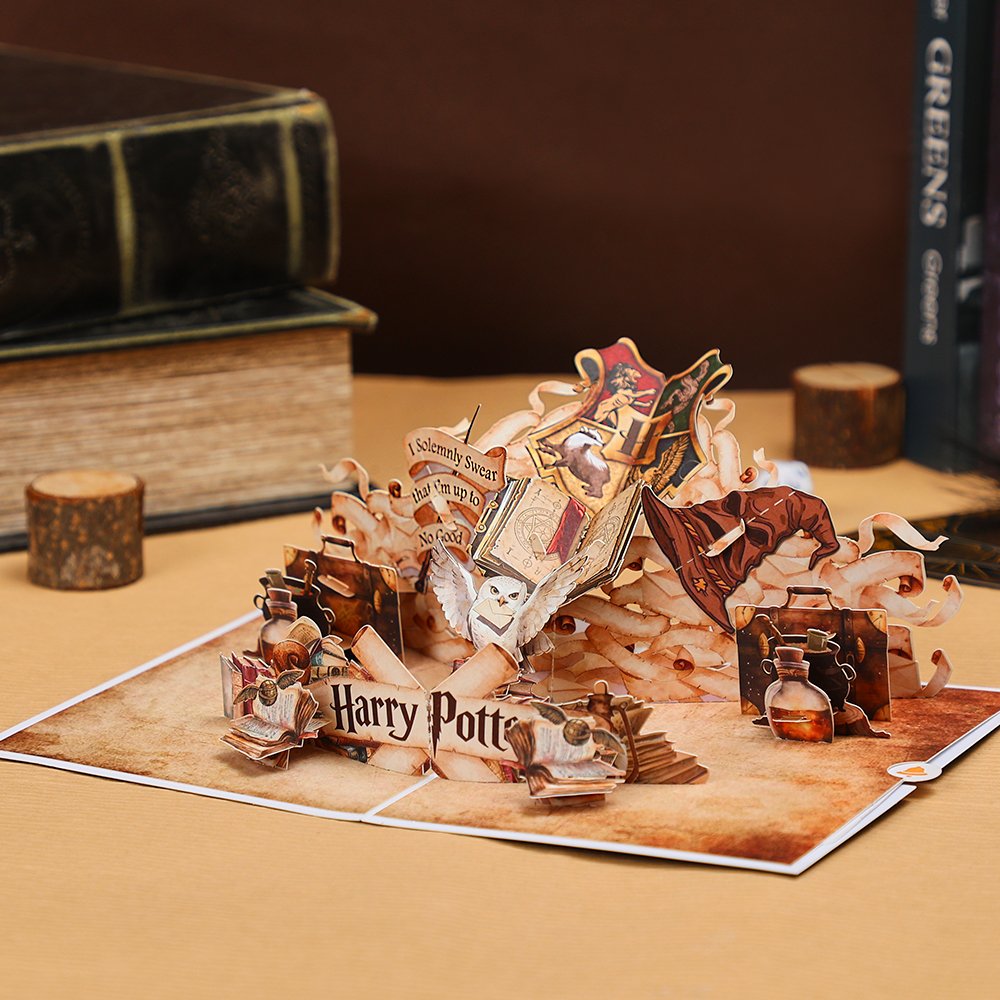Magic Envelope Flip Pop Up Card