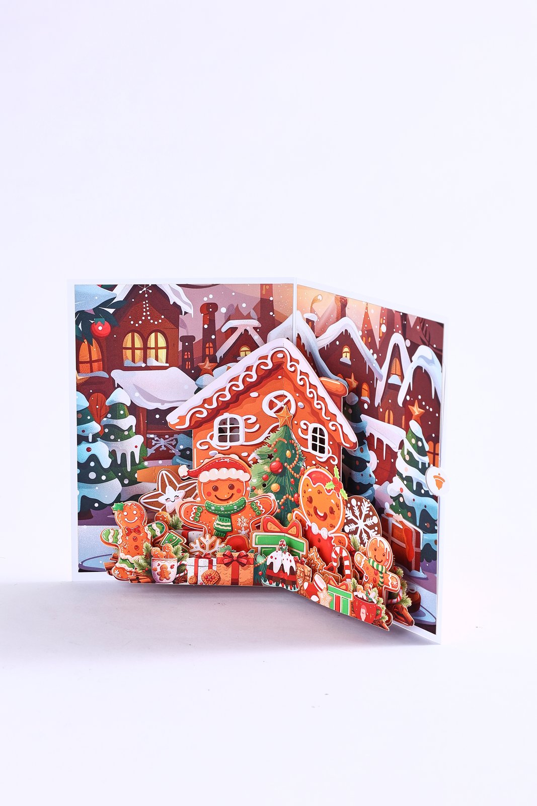 Gingerbread Man Greeting Card