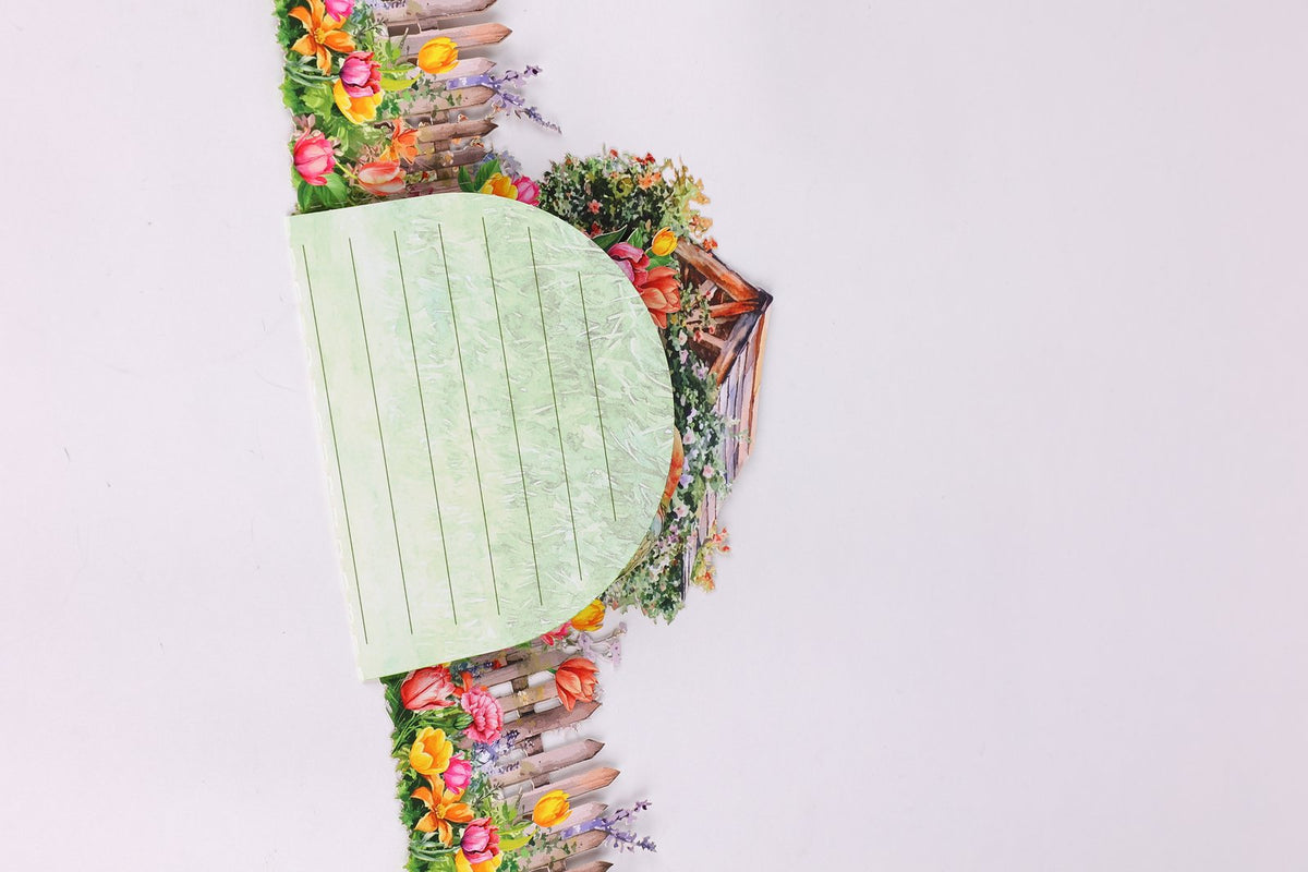 Parrot Tulip Double Door Card