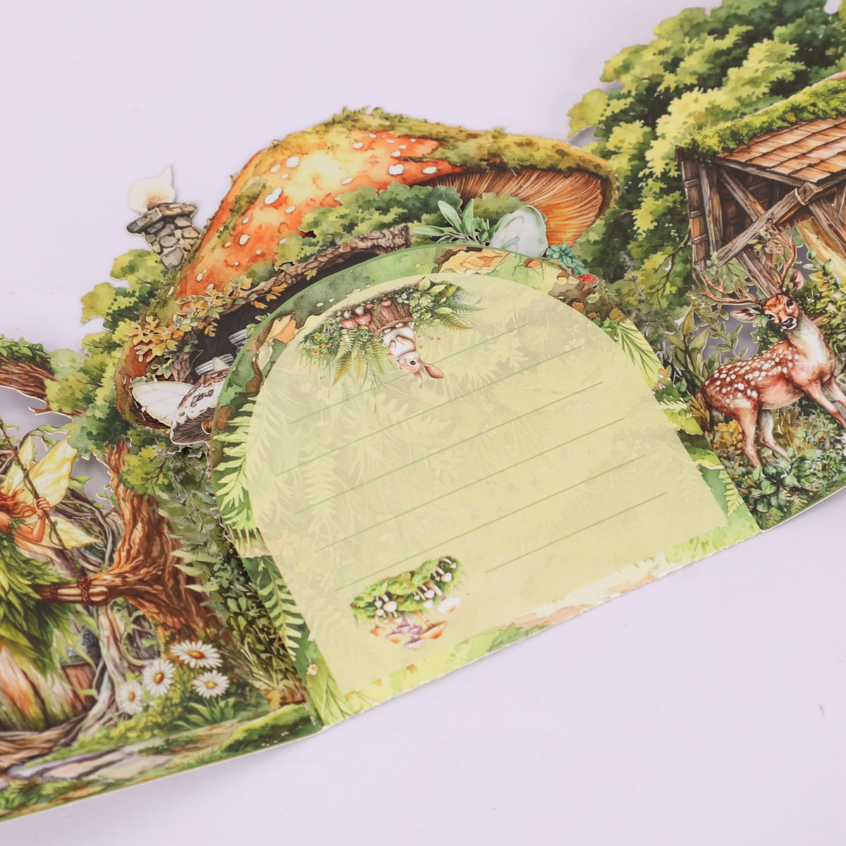 Forest Double Door Card