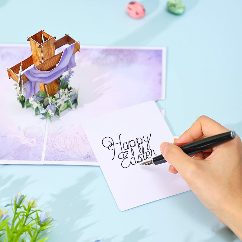 Cross Easter Greeting Card