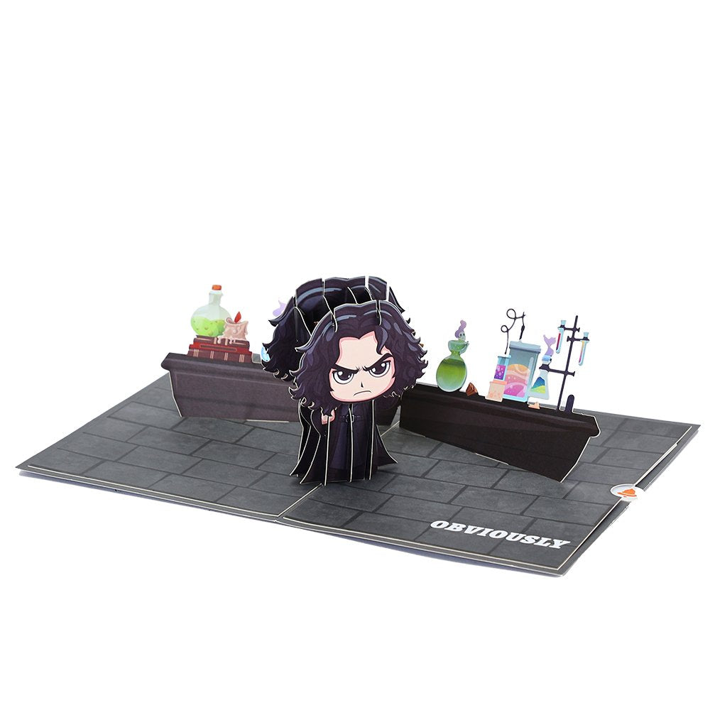 Magic Black Gold Birthday Flip Pop Up Card