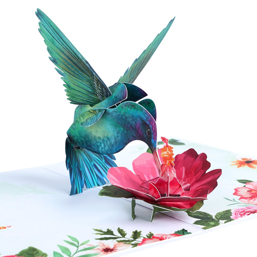 Hummingbird 3D Pop Up Card
