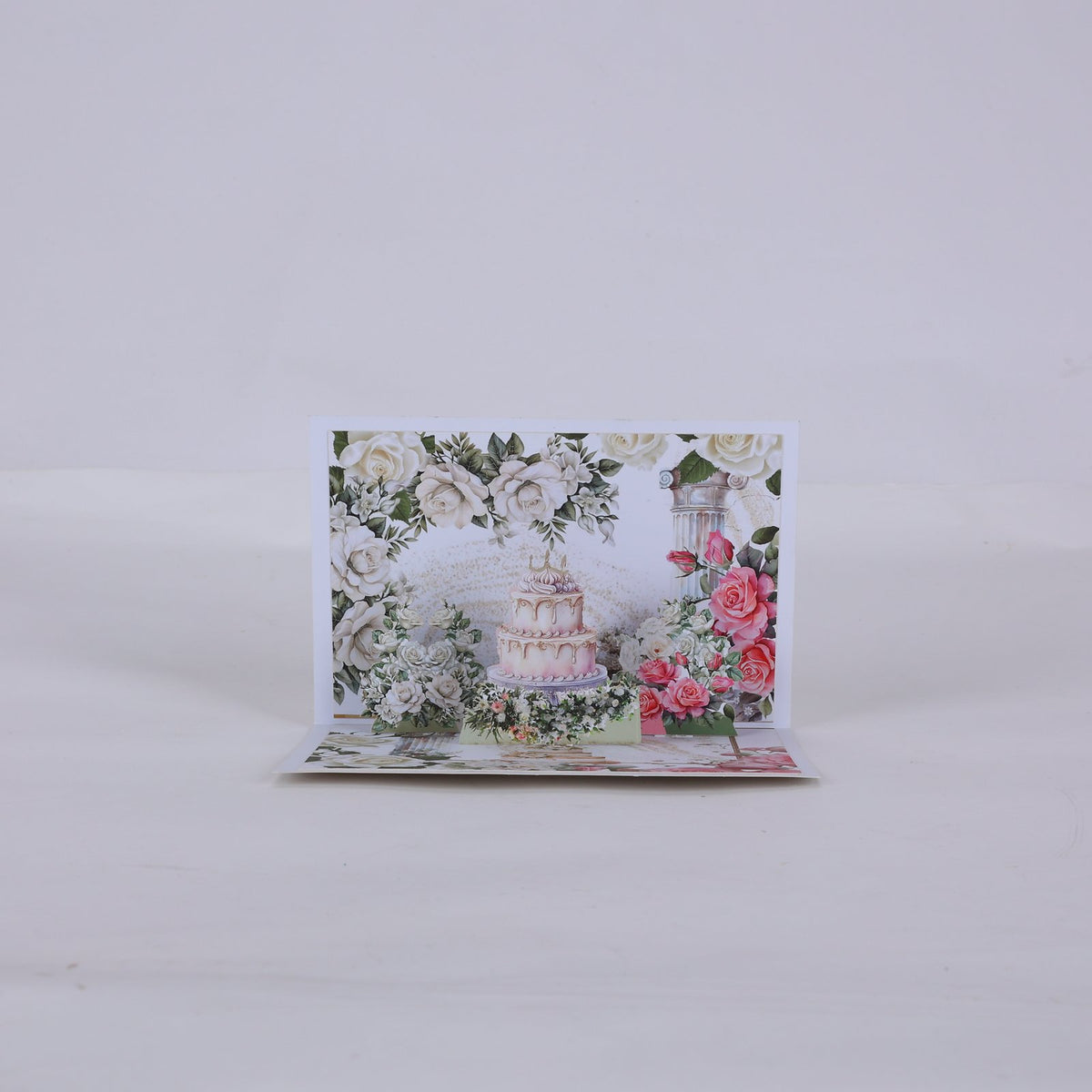 Wedding 90° 3D Pop Up Card