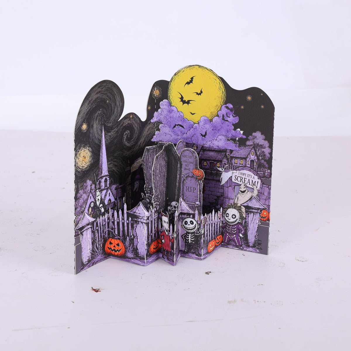 Halloween Comic 3D Pop Up Card
