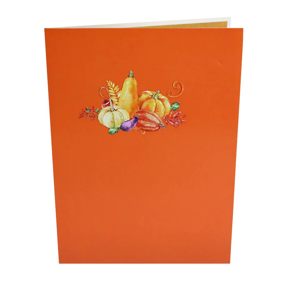 Pumpkin Wheelbarrow Halloween Greeting Card